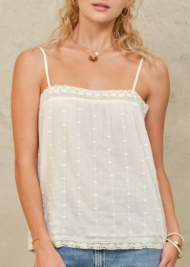 Alli Camisole - Ecru