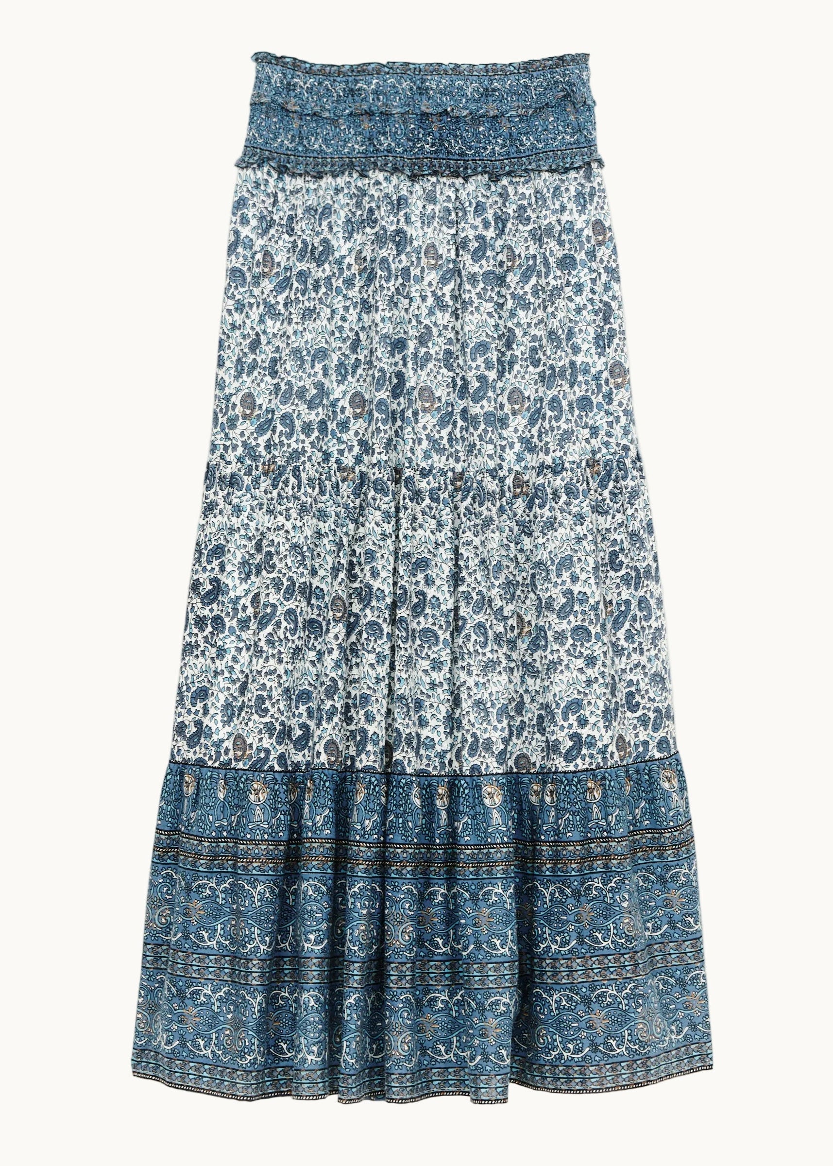 Esti Maxi Skirt - Blue