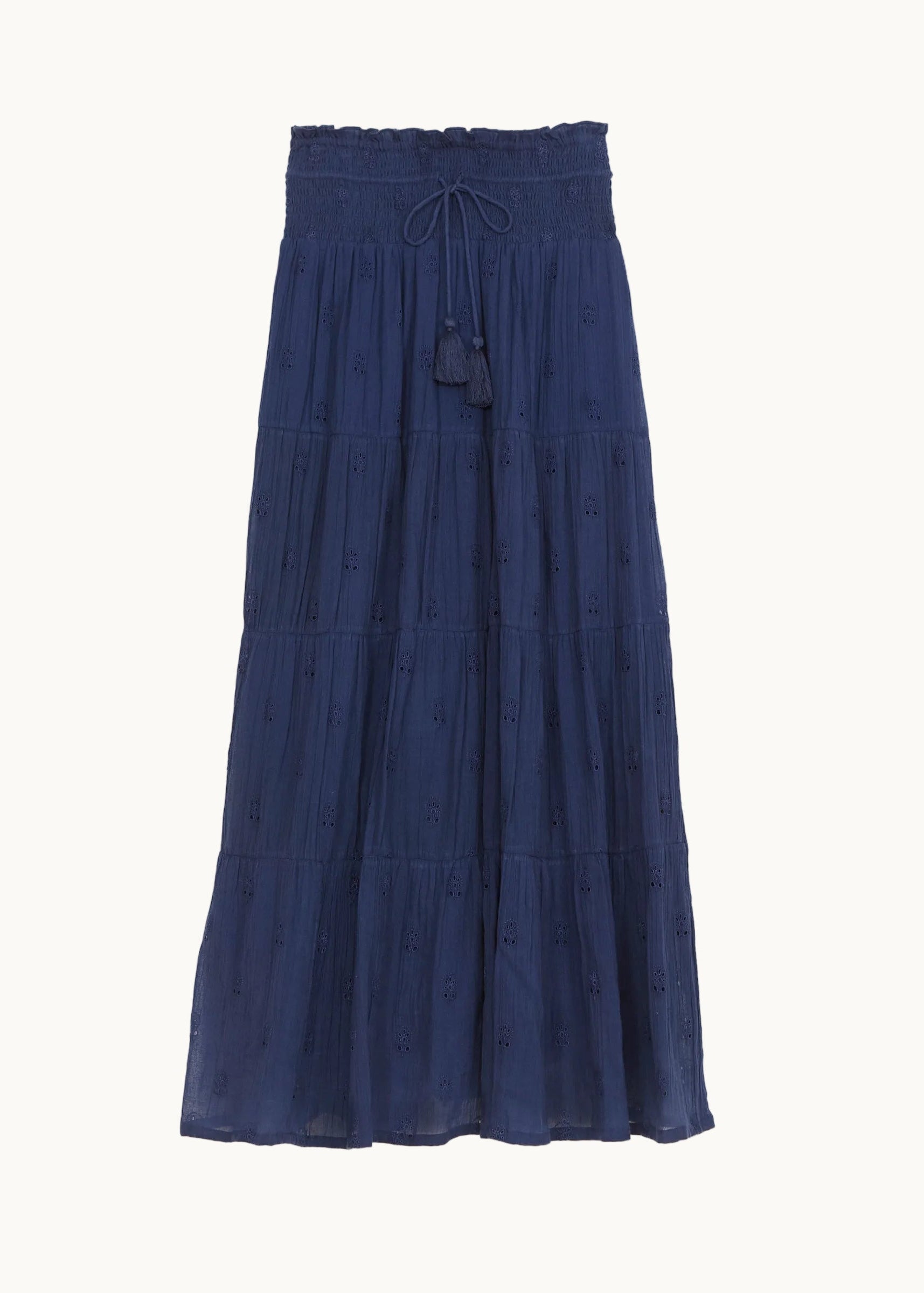 Frani Maxi Skirt - Indigo