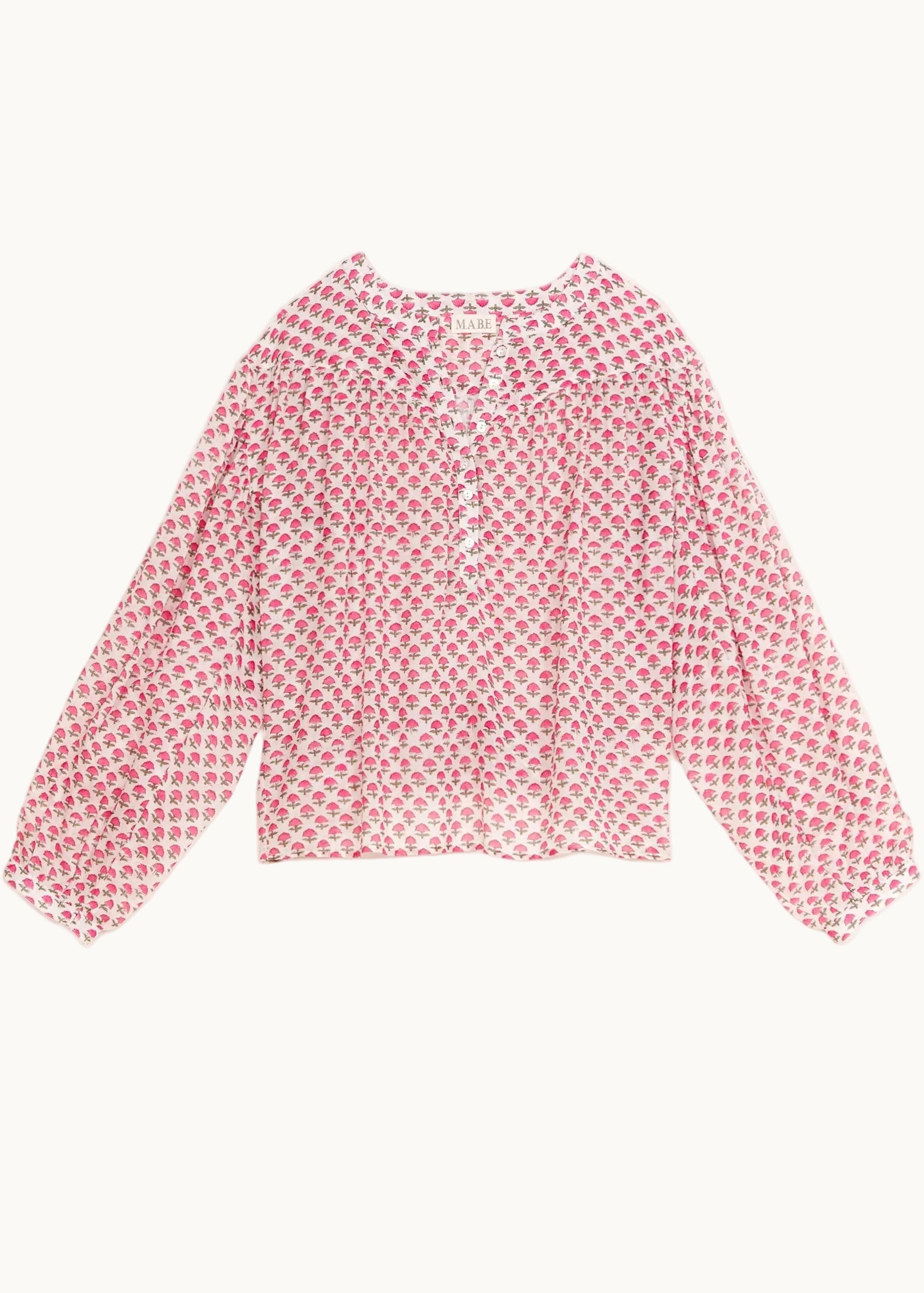 Letty Long Sleeve Top - Pink