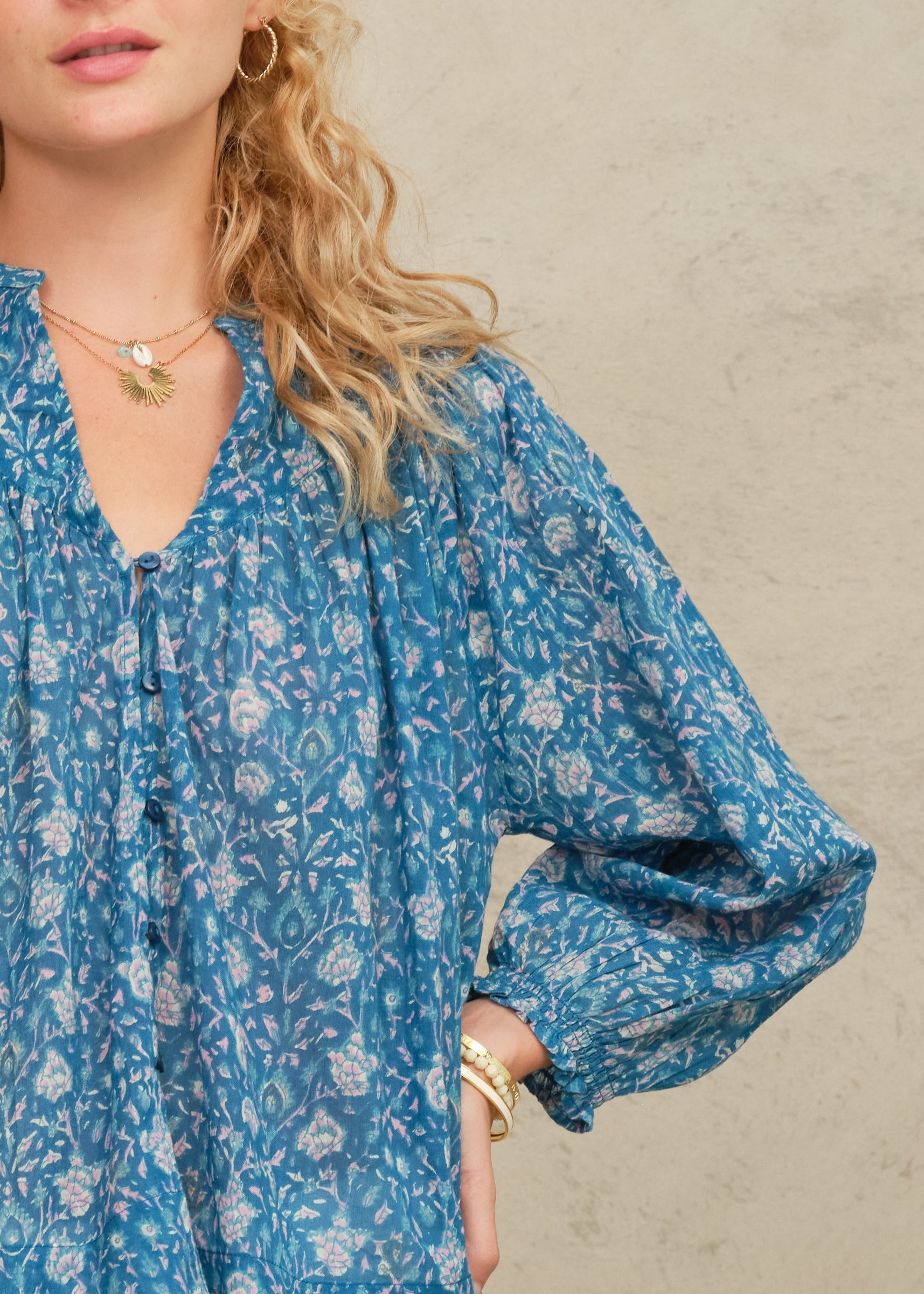Myla Long Sleeve Top - Multi