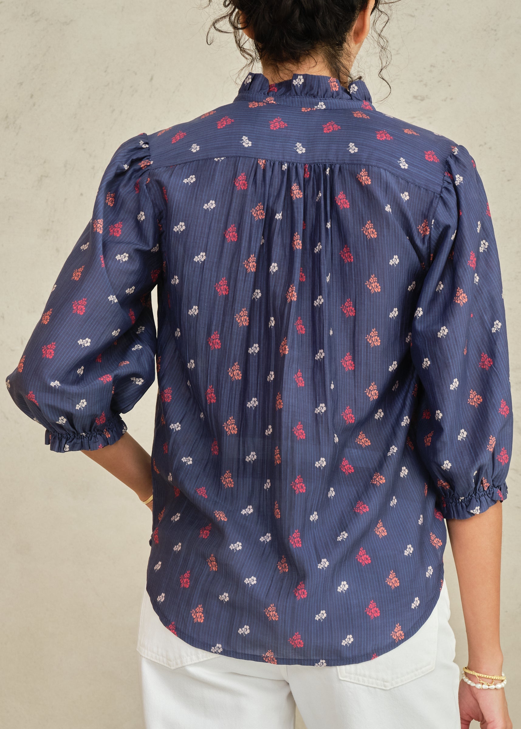 Auden Long Sleeve Top - Navy