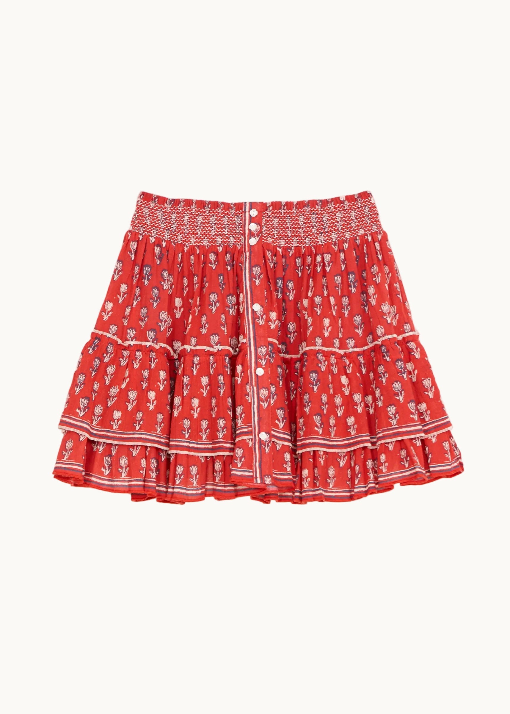 Ari Mini Skirt - Red