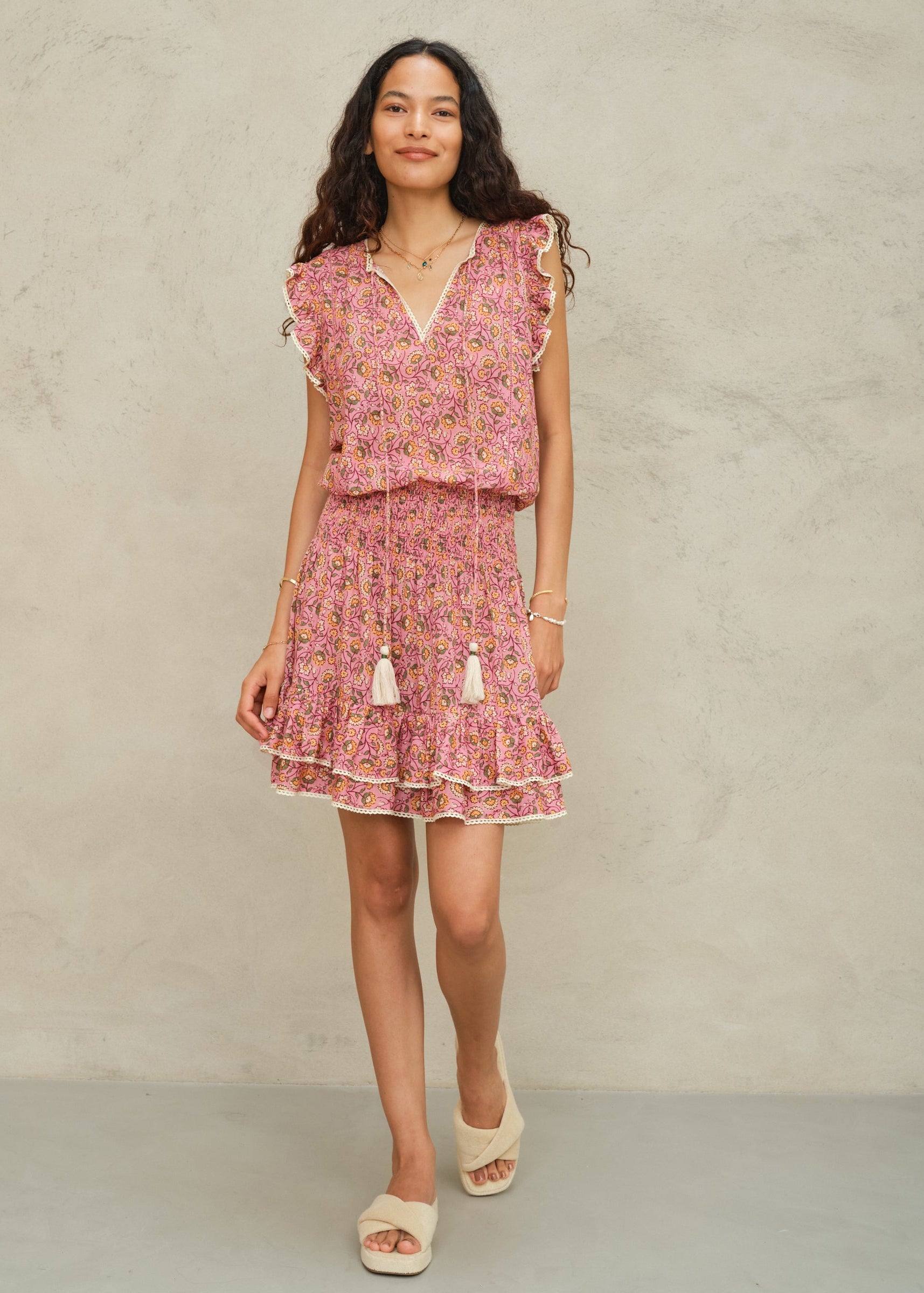 Ceci Sundress - Pink