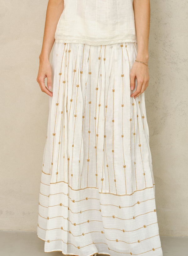 Dacy Maxi Skirt - Mustard