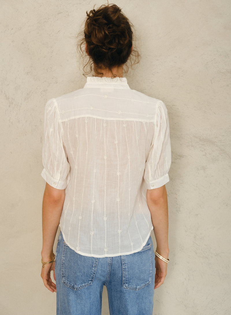 Dacy Top - Ecru