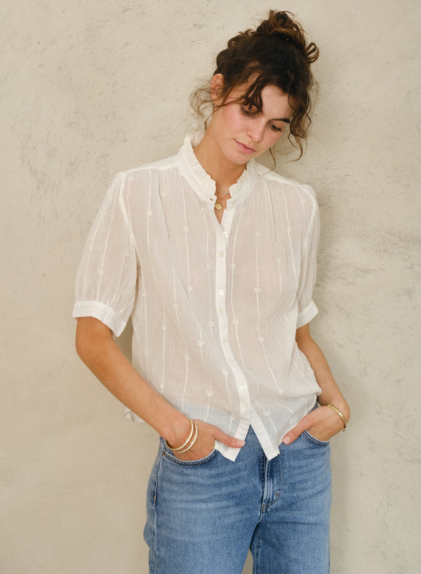 Dacy Top - Ecru