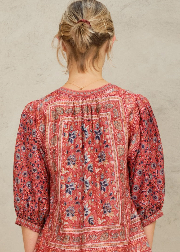 Darla Jacket - Rose/Multi