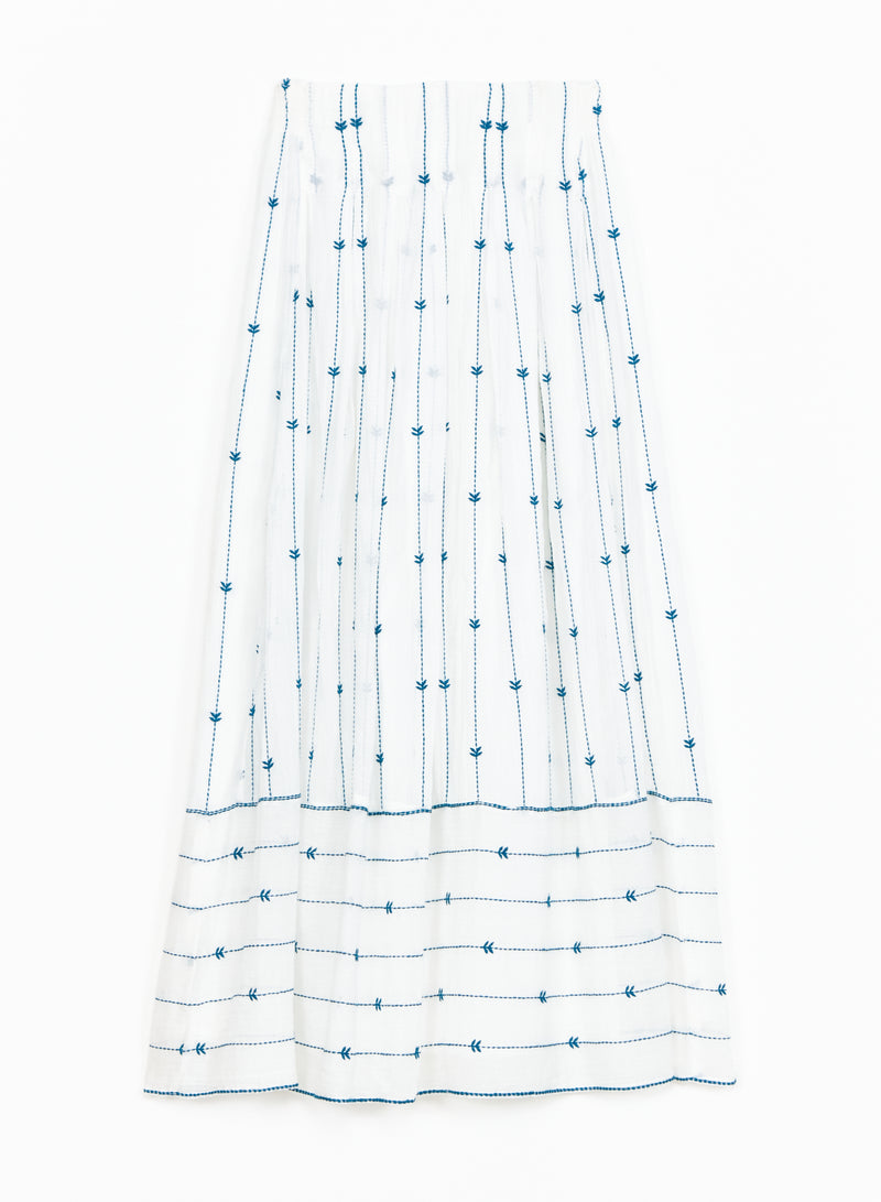 Dacy Maxi Skirt - Blue