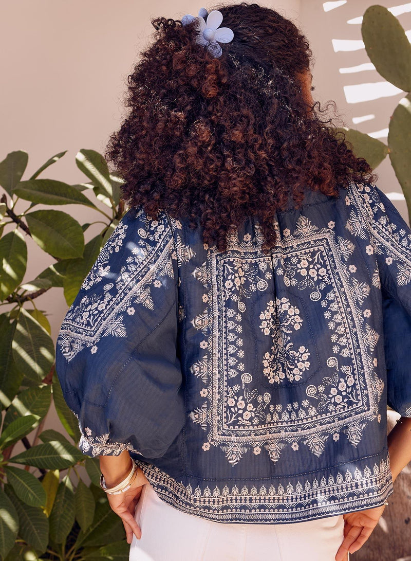 Eden Jacket - Indigo