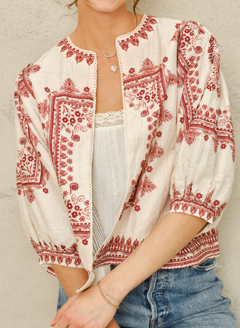 Eden Jacket - Red