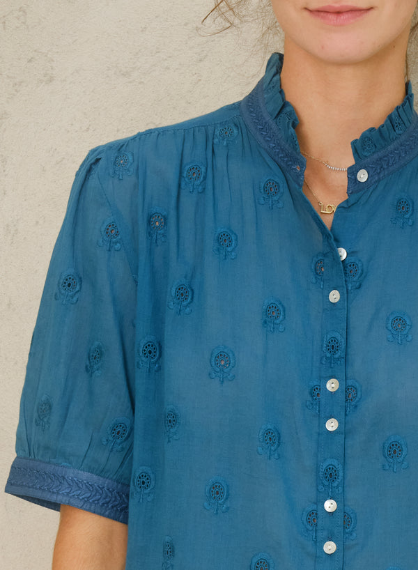 Frani Top - Blue
