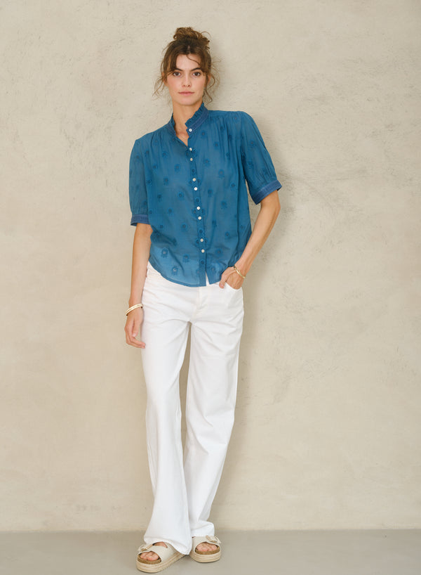 Frani Top - Blue