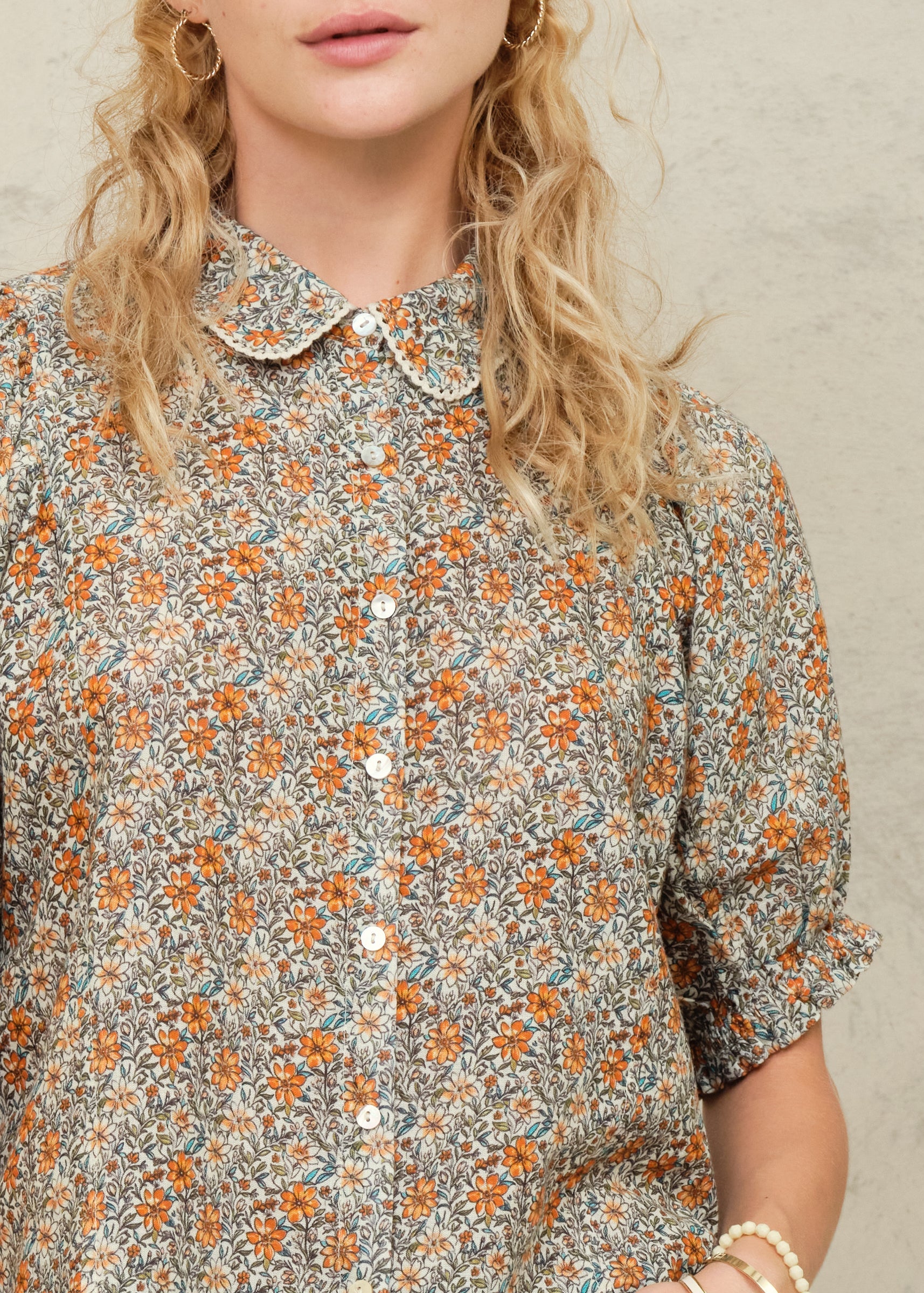 Jaci Short Sleeve Top - Multi