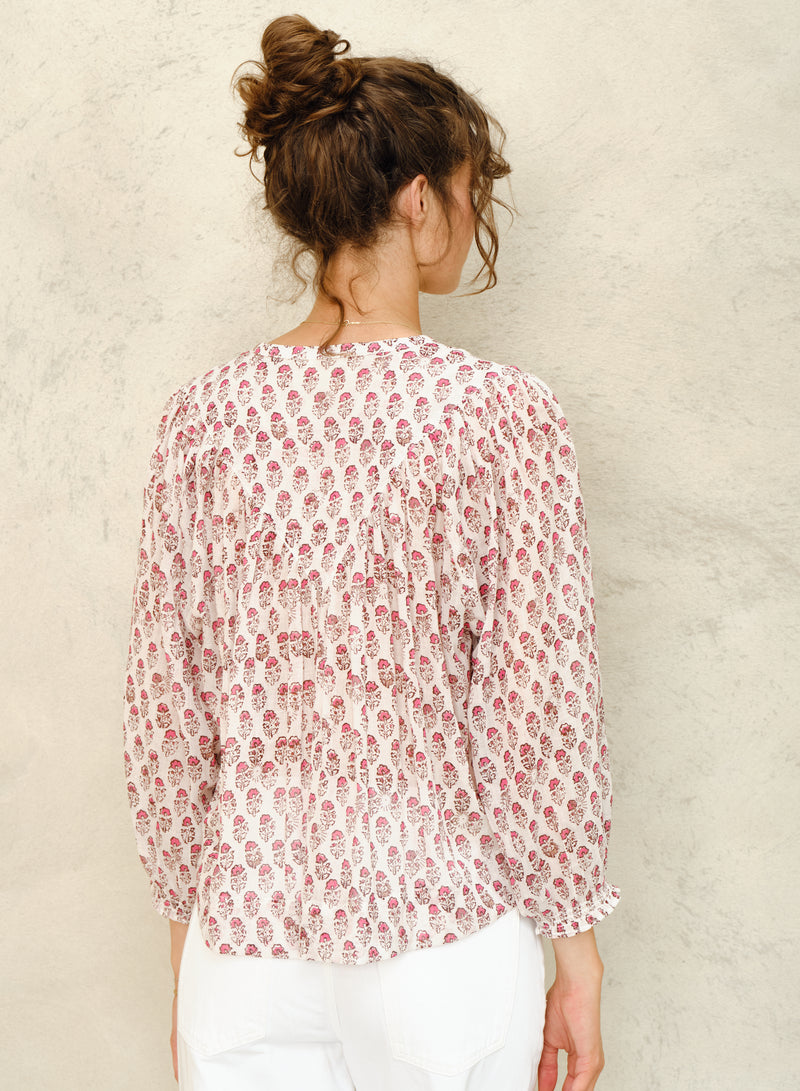 Kiki Long Sleeved Top -Pink