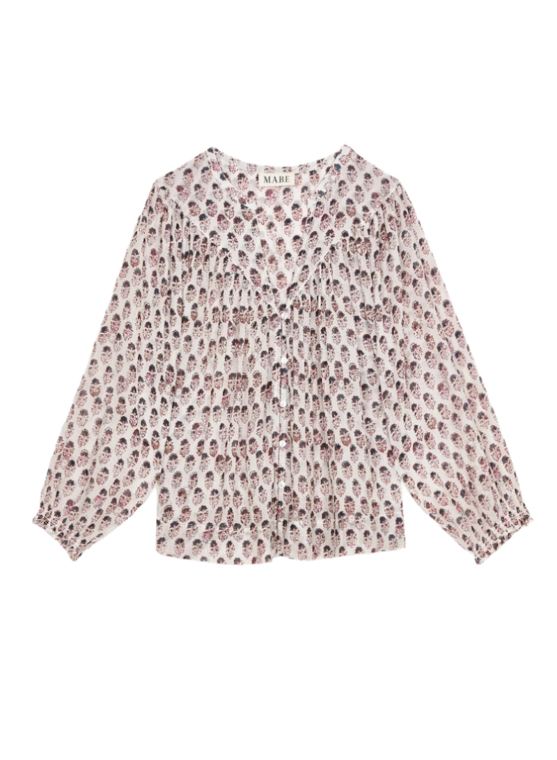 Kiki Long Sleeved Top - Blue