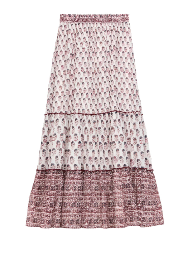 Kiki Maxi Skirt - Blue