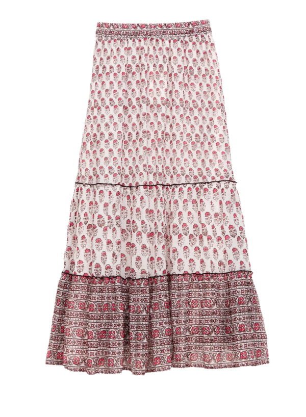 Kiki Maxi Skirt - Pink