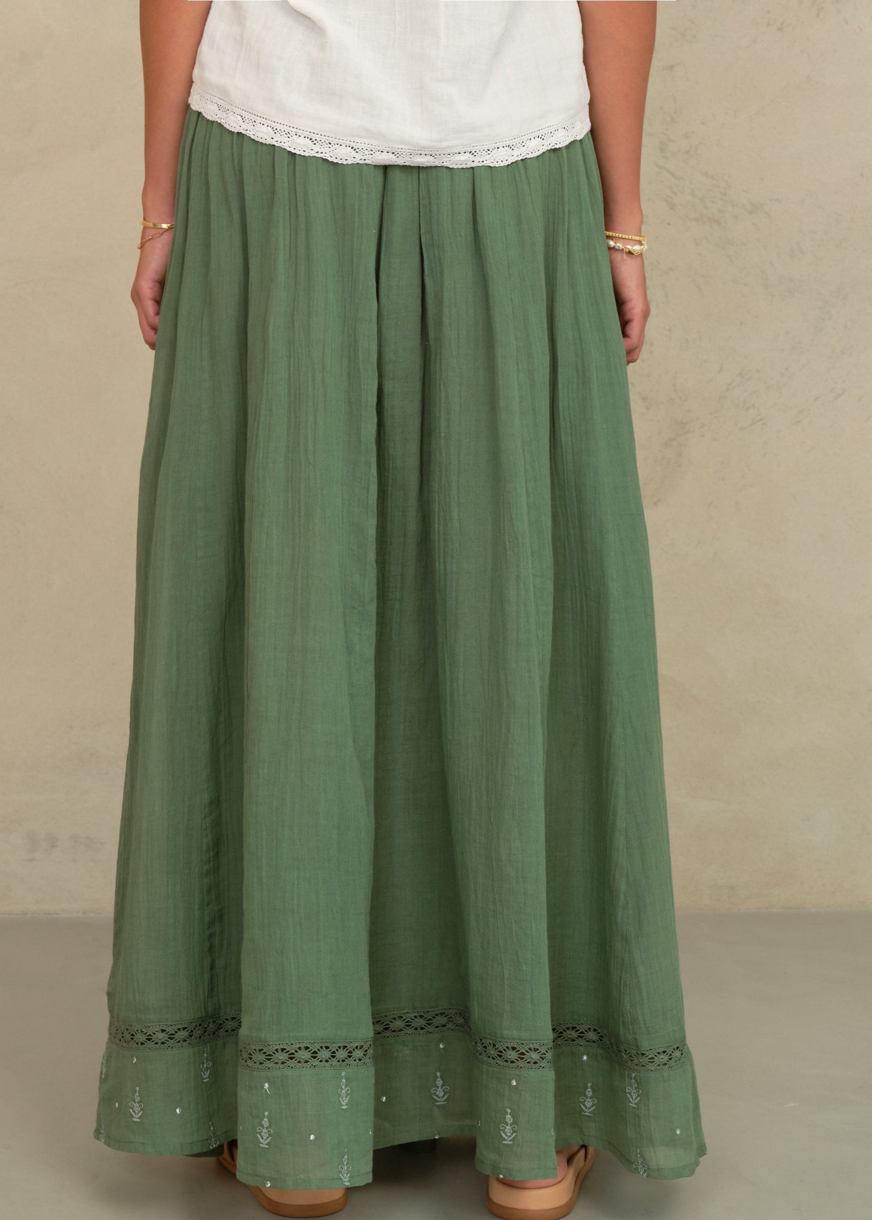 Seri Maxi Skirt - Green