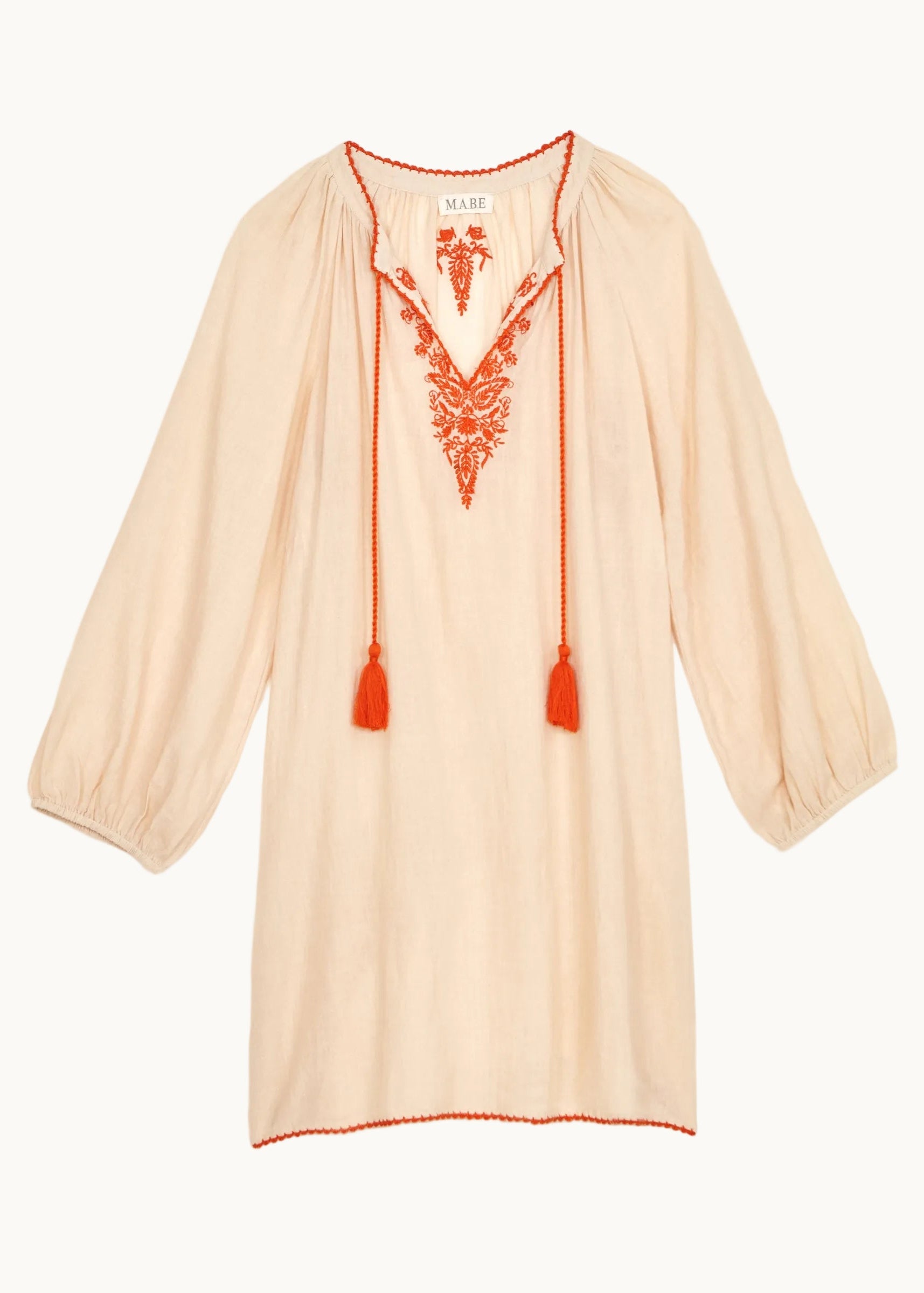 Talia Kaftan - Beige/Orange