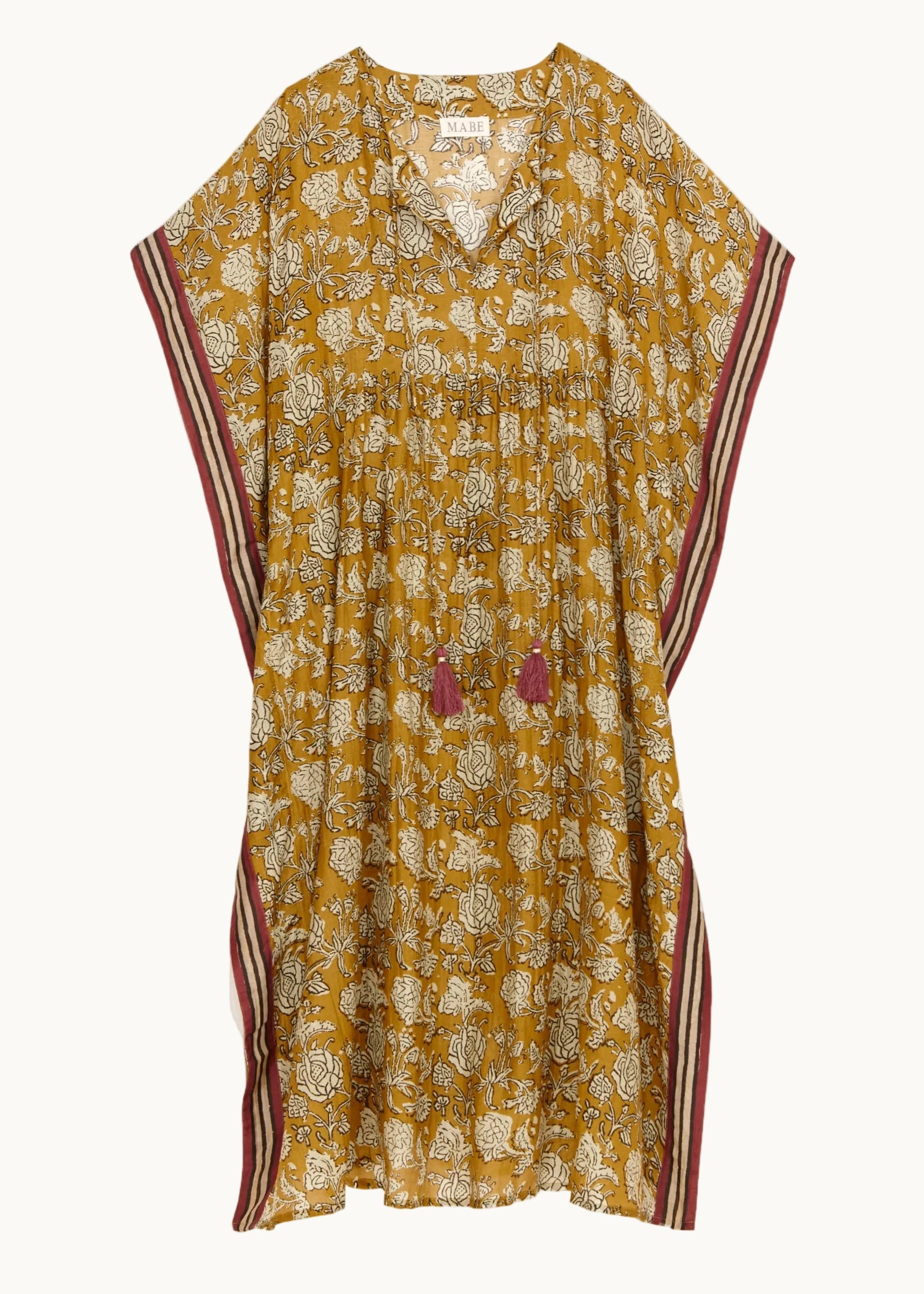 Tulsi Kaftan - Mustard