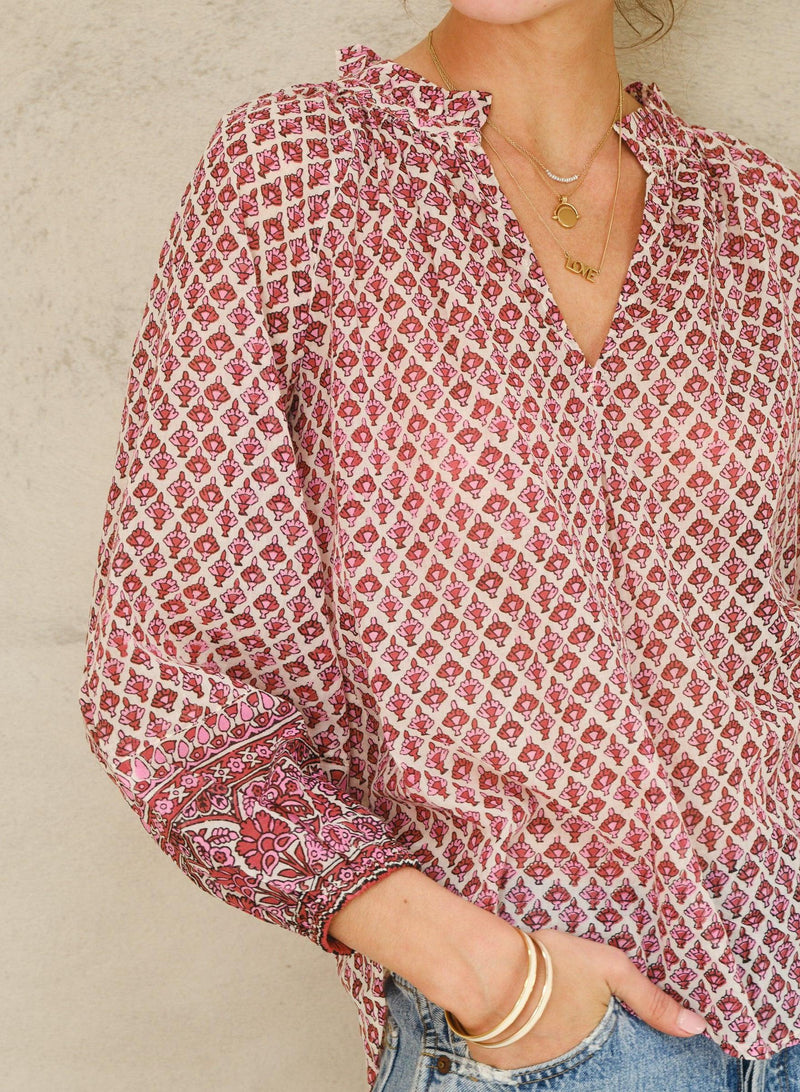Viti Long sleeved Top - Pink