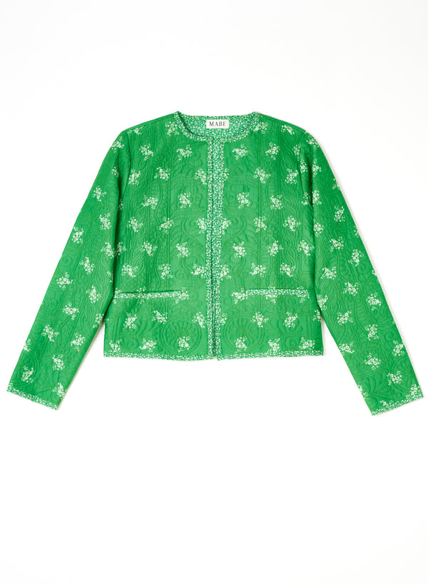 Vivi Quilted Jacket - Green