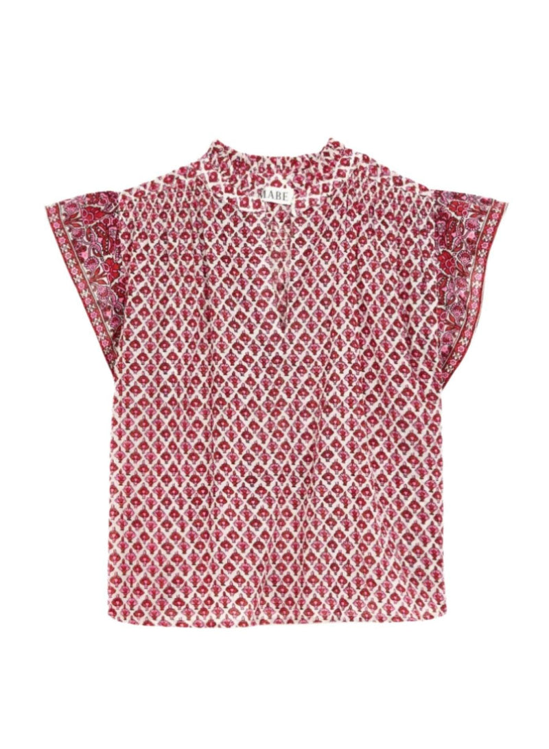 Viti Short Sleeved Top - Pink