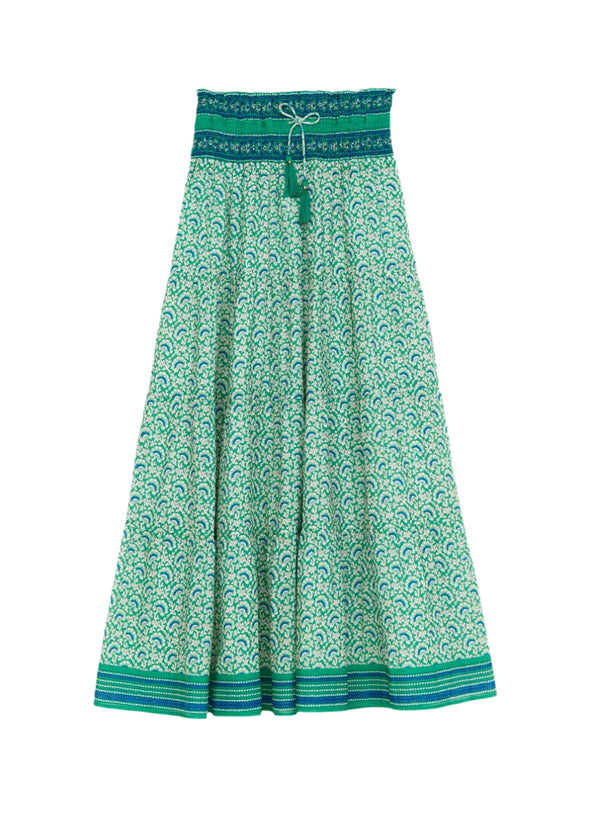 Dana Maxi Skirt - Green
