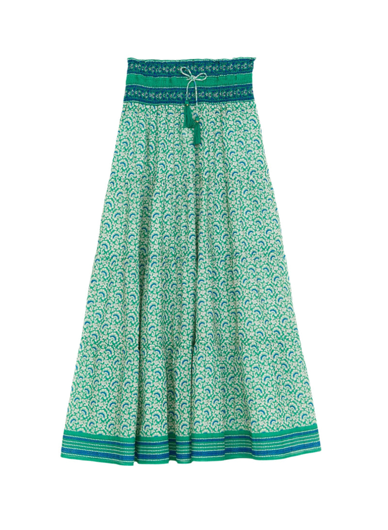 Dana Maxi Skirt - Green