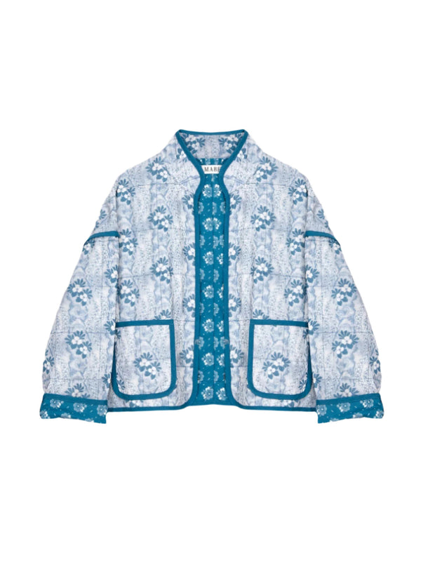 Lana Quilted Jacket - Blue