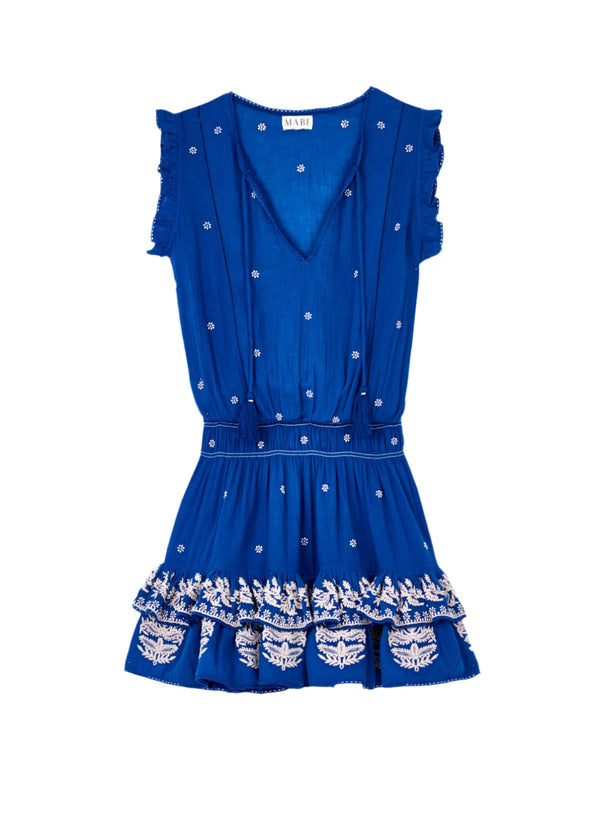 Mina Sundress - Navy